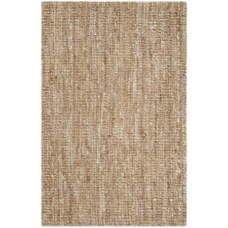 Safavieh Natural Fiber Hand Woven Rectangle Rug- Natural - Ivory- 8 x 10 ft. NF447N-8
